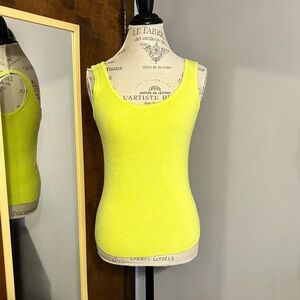 Lime green Sweater Tank 🍋‍🟩